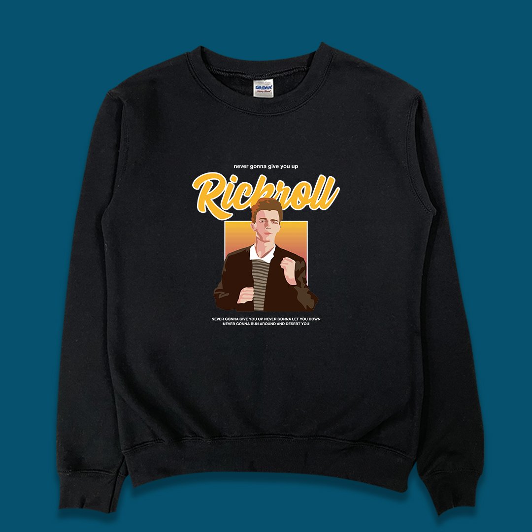 (大學T)瑞克搖 yarn有夠寶