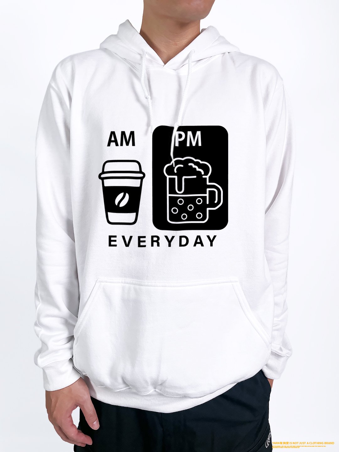 (連帽上衣)早晚差別 yarn有夠寶