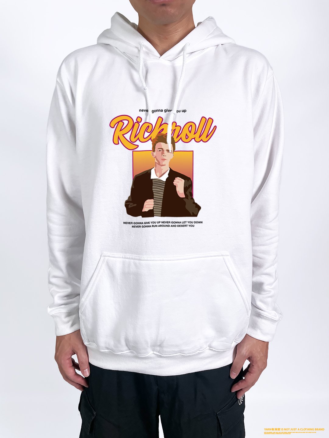 (連帽上衣)瑞克搖 yarn有夠寶