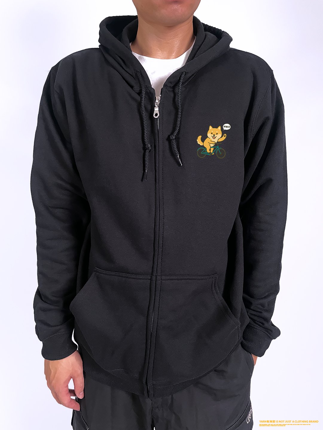 (連帽外套)呷飽沒 yarn有夠寶