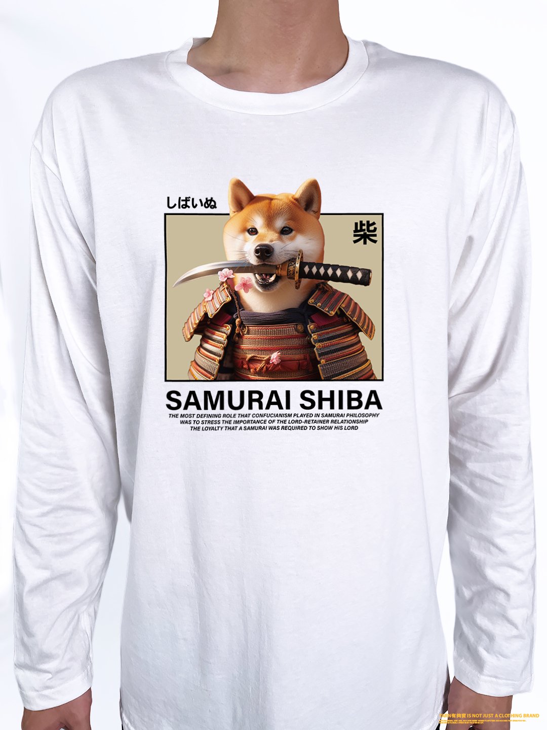 (長T)柴犬武士 yarn有夠寶