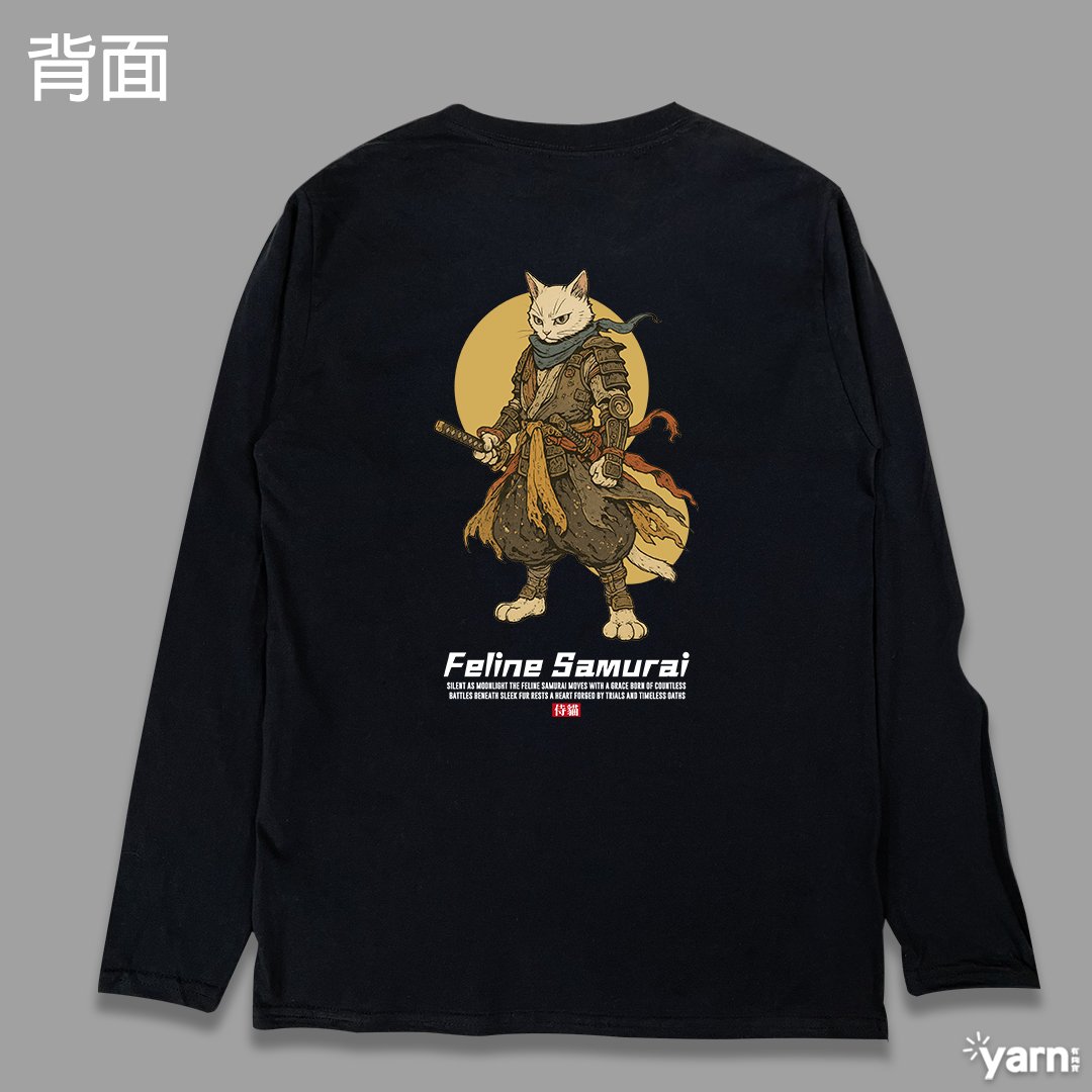 (長T)貓科武士 yarn有夠寶