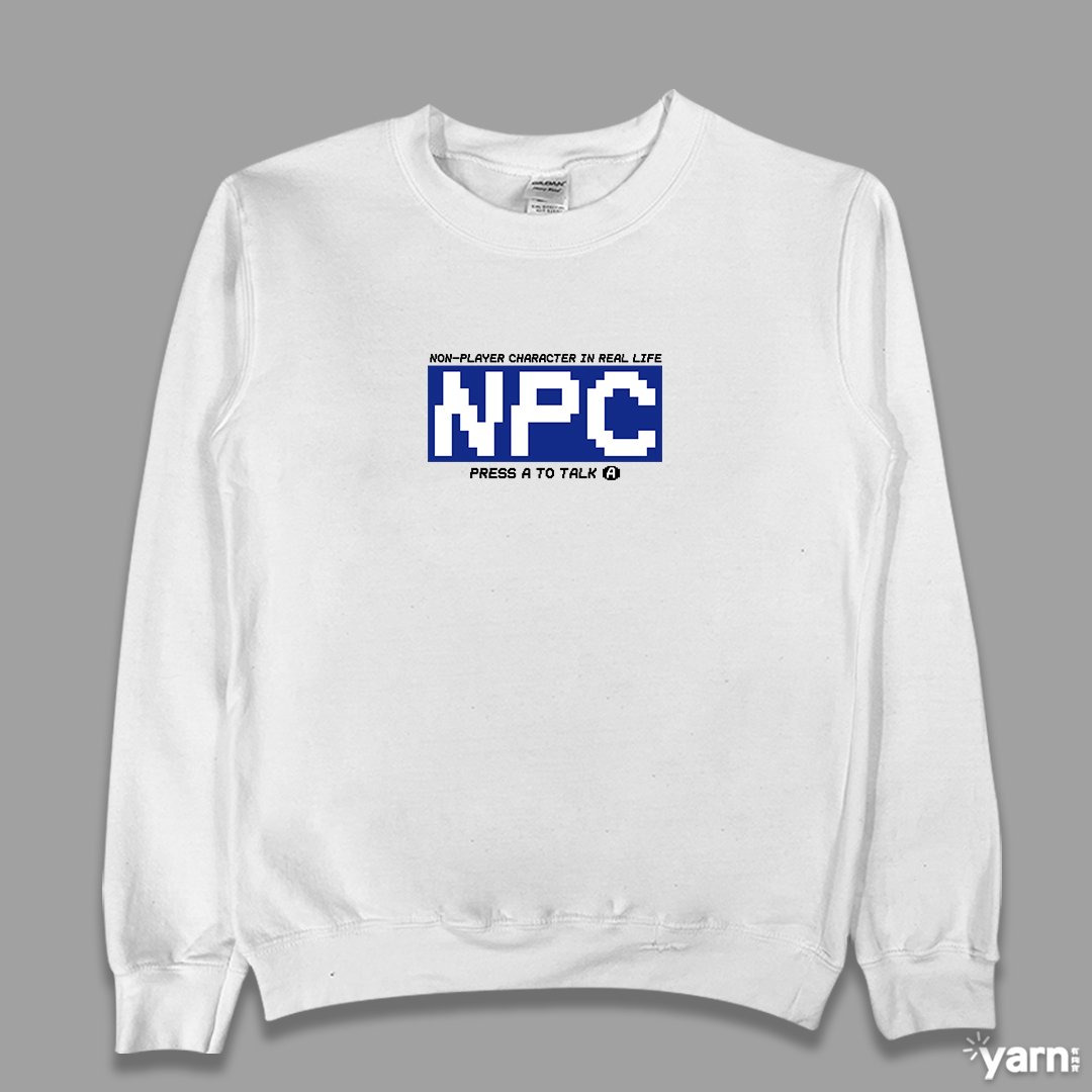 (大學T)NPC人生 yarn有夠寶