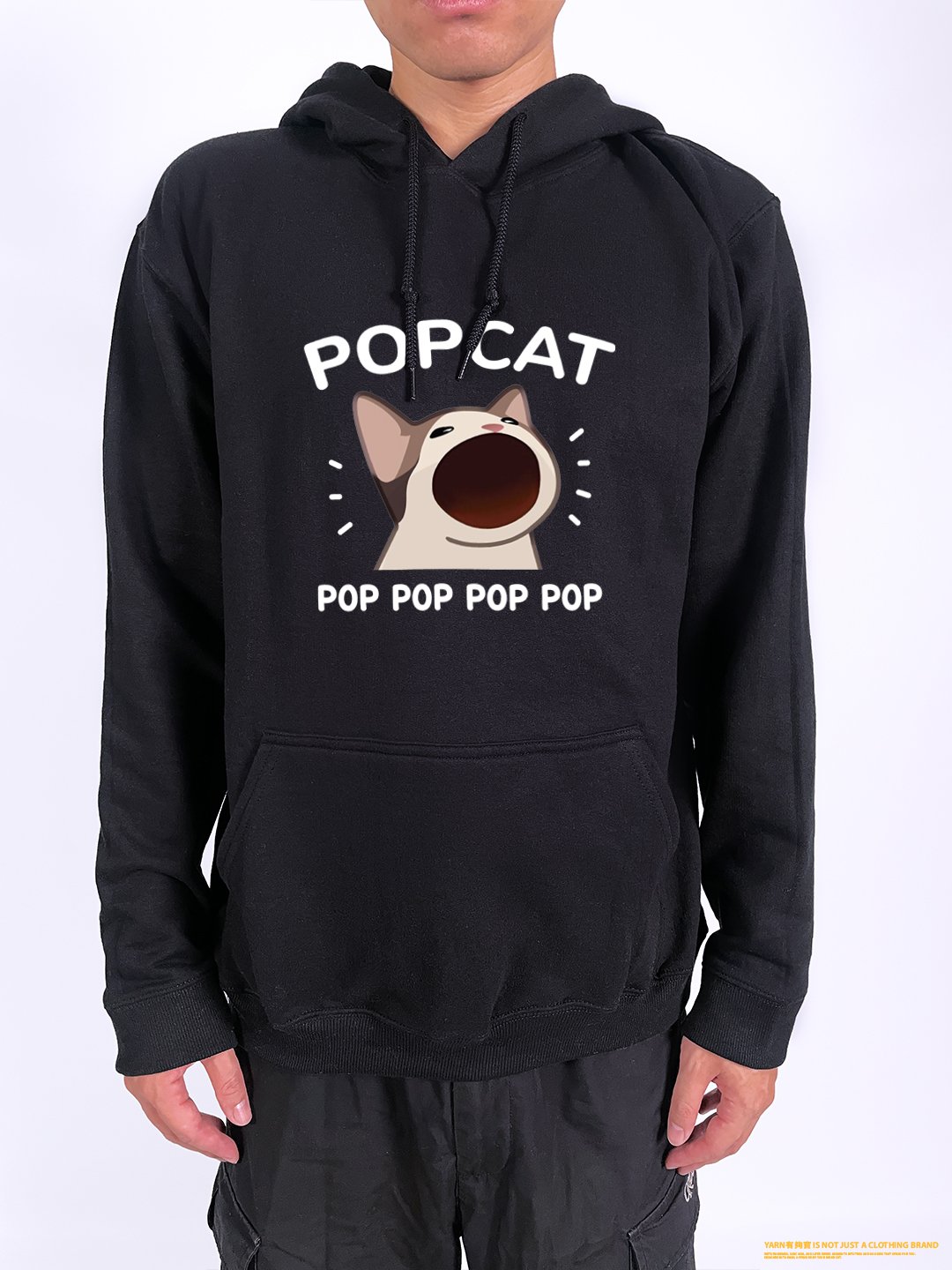 (連帽上衣)POPCAT yarn有夠寶