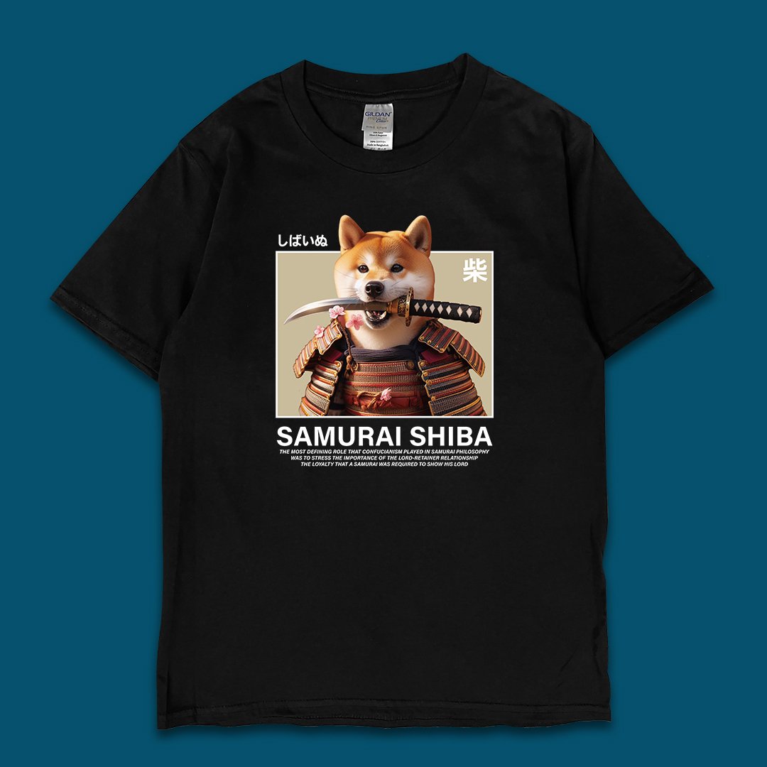 (短T)柴犬武士 yarn有夠寶