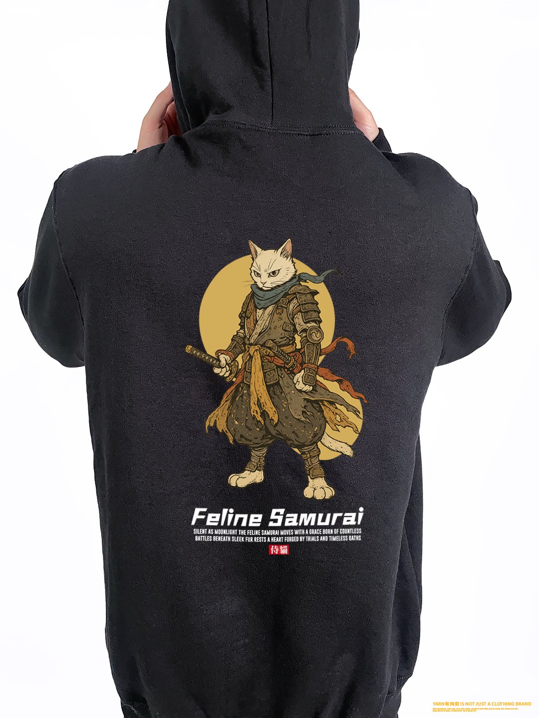 (連帽外套)貓科武士 yarn有夠寶