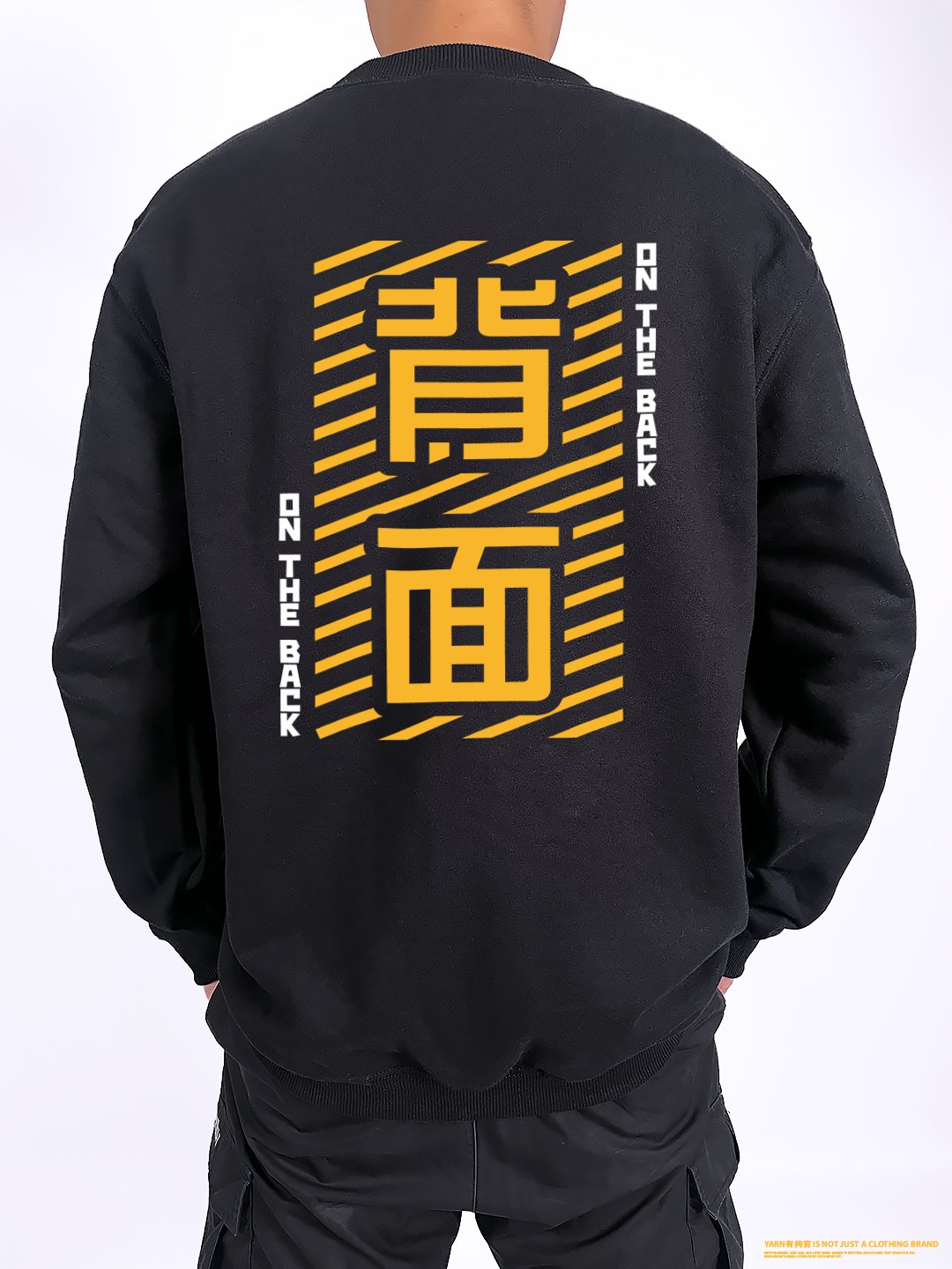 (大學T)正背面 yarn有夠寶