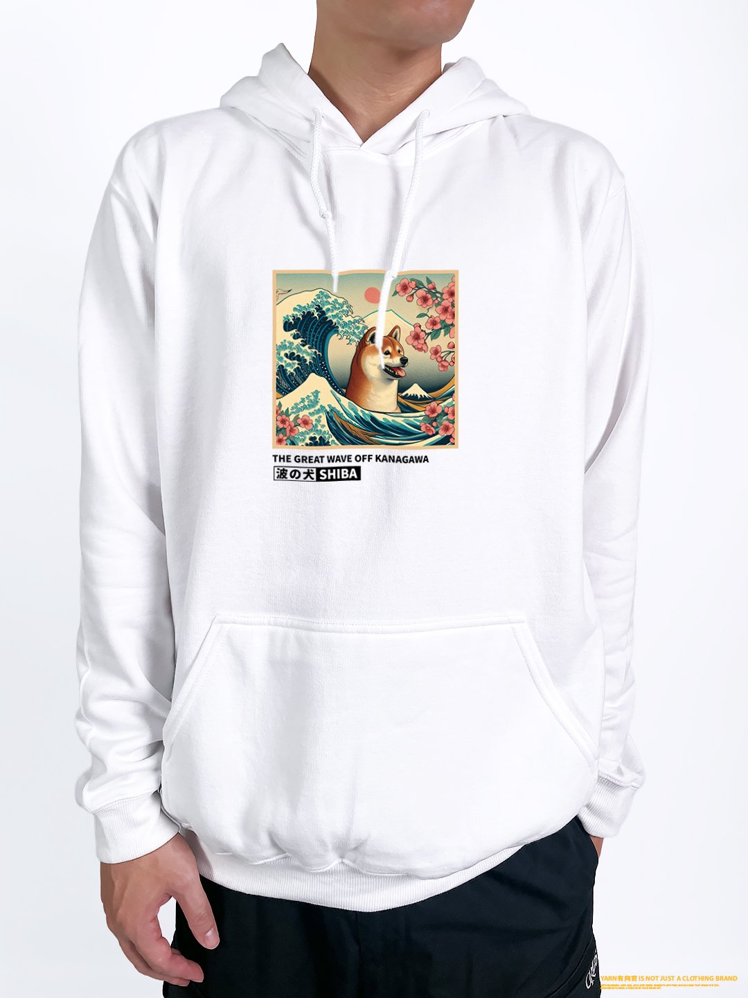 (連帽上衣)浮世繪柴犬 yarn有夠寶