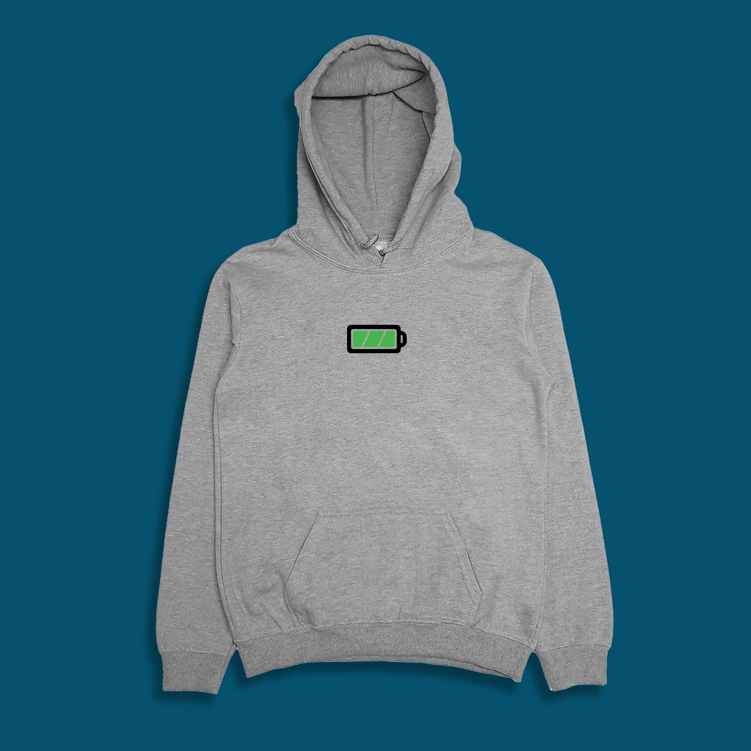 (連帽上衣)滿電中 yarn有夠寶