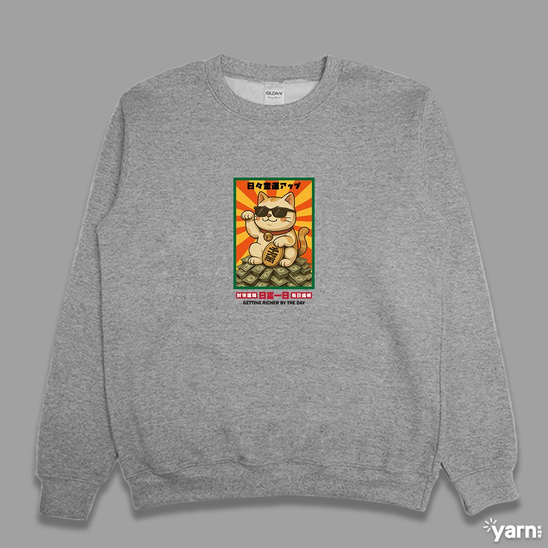 (大學T)日富一日 yarn有夠寶