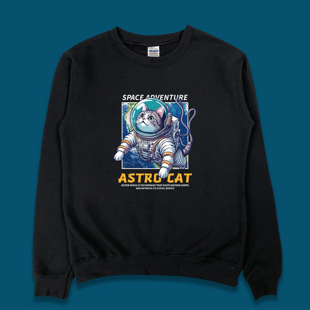 (大學T)星際貓 yarn有夠寶