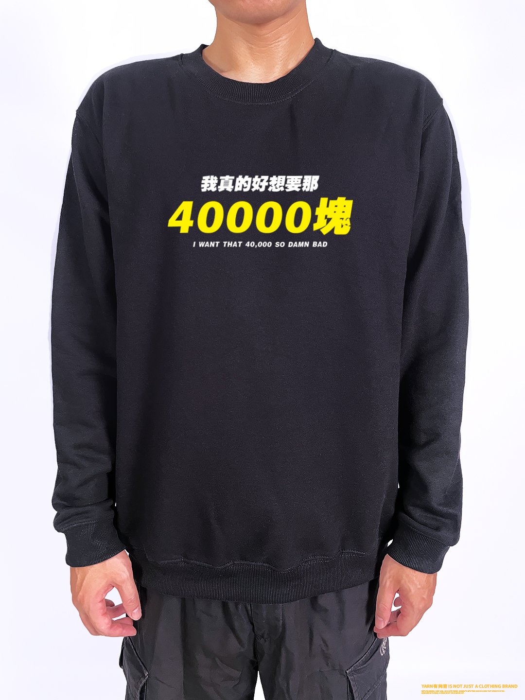 (大學T)我真的好想要那40000塊 yarn有夠寶