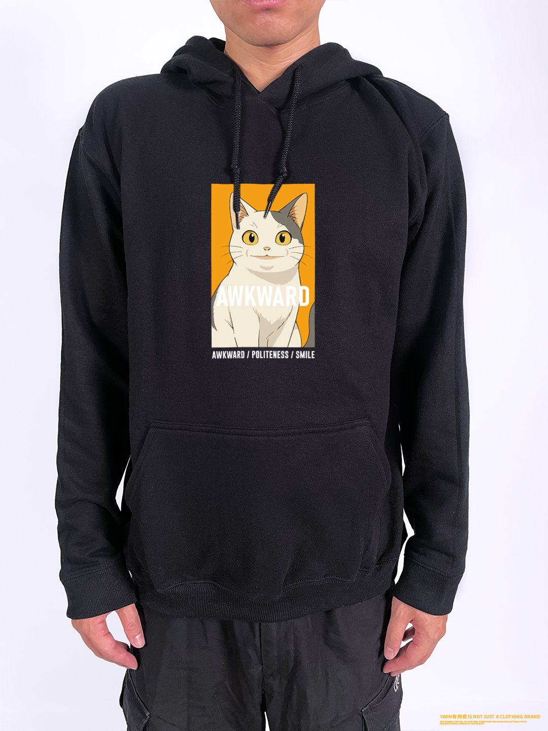 (連帽上衣)尷尬禮貌微笑 yarn有夠寶