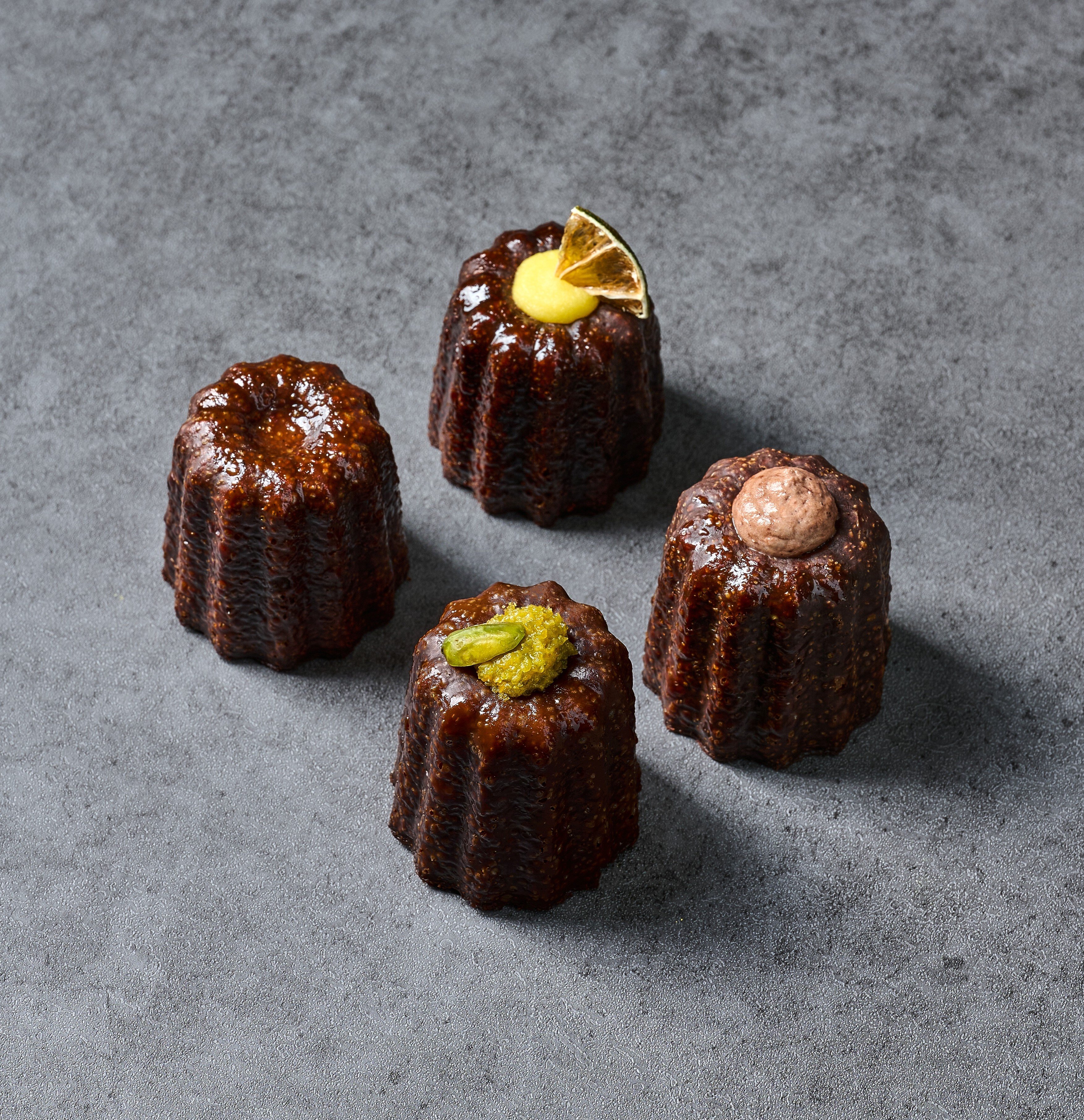 【初心】抹茶歐蕾可麗露-減糖版4入盒