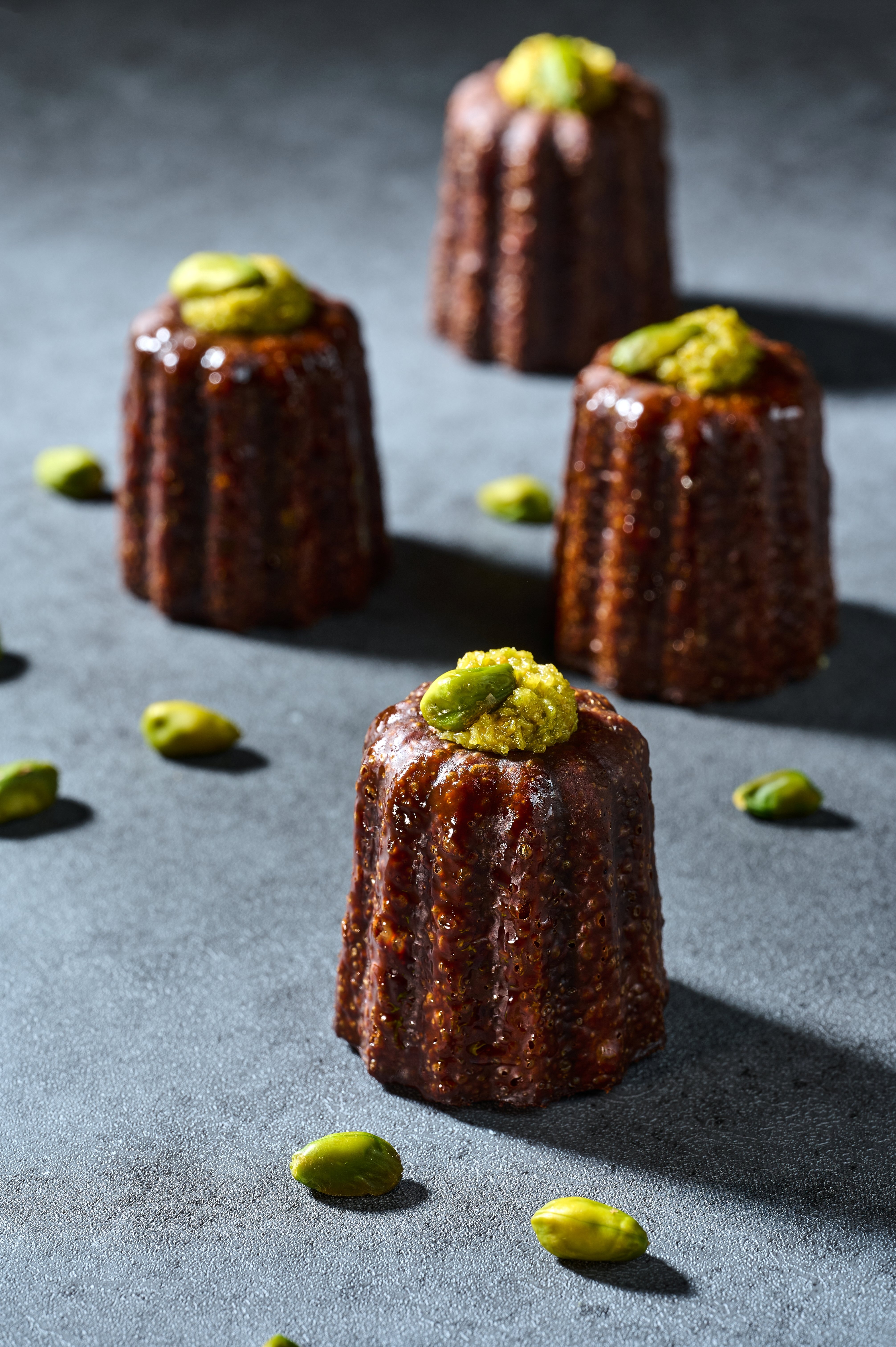 【初心】可麗露--綜合6入盒【原味+開心果】