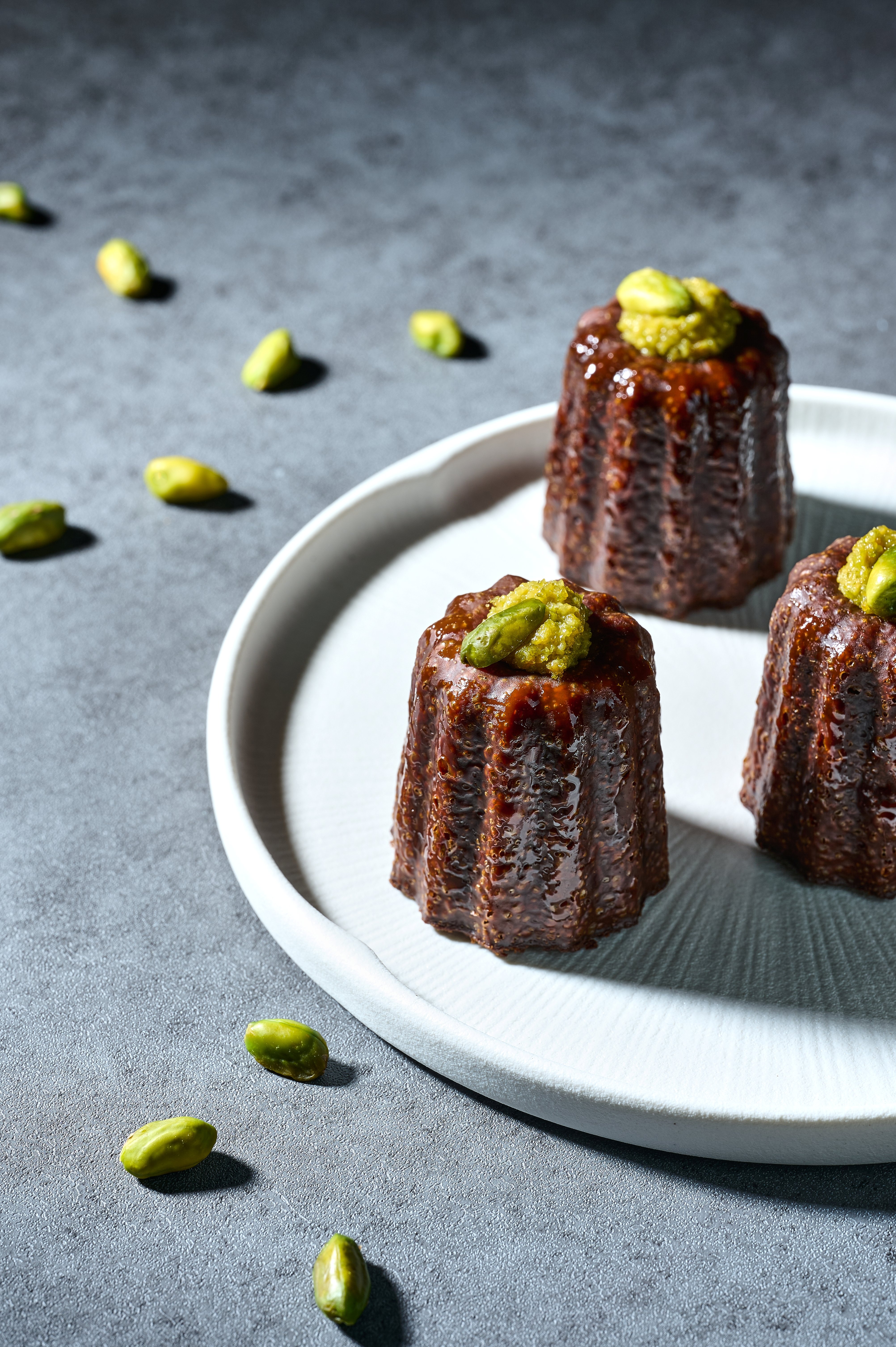 【初心】可麗露--綜合6入盒【原味+開心果】