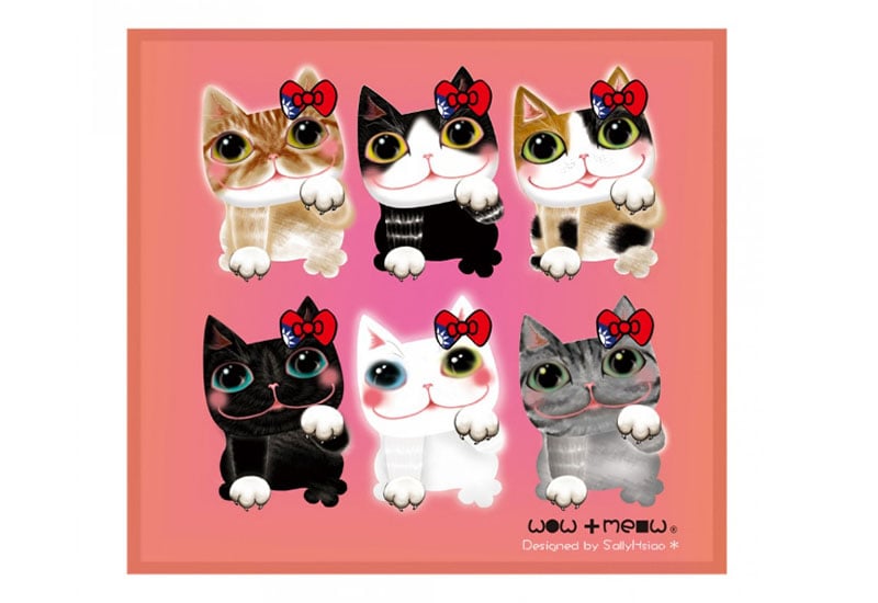 布漾 BYC印花萬用布 Sally(六六招財貓)(和你一起分享)(團購使用）