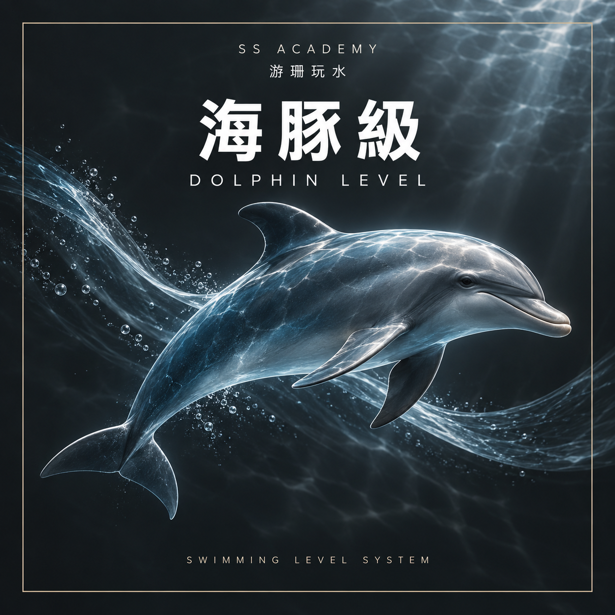 海豚級 Dolphin｜自由式踢水、平衡與推進訓練｜SS Academy 游珊玩水