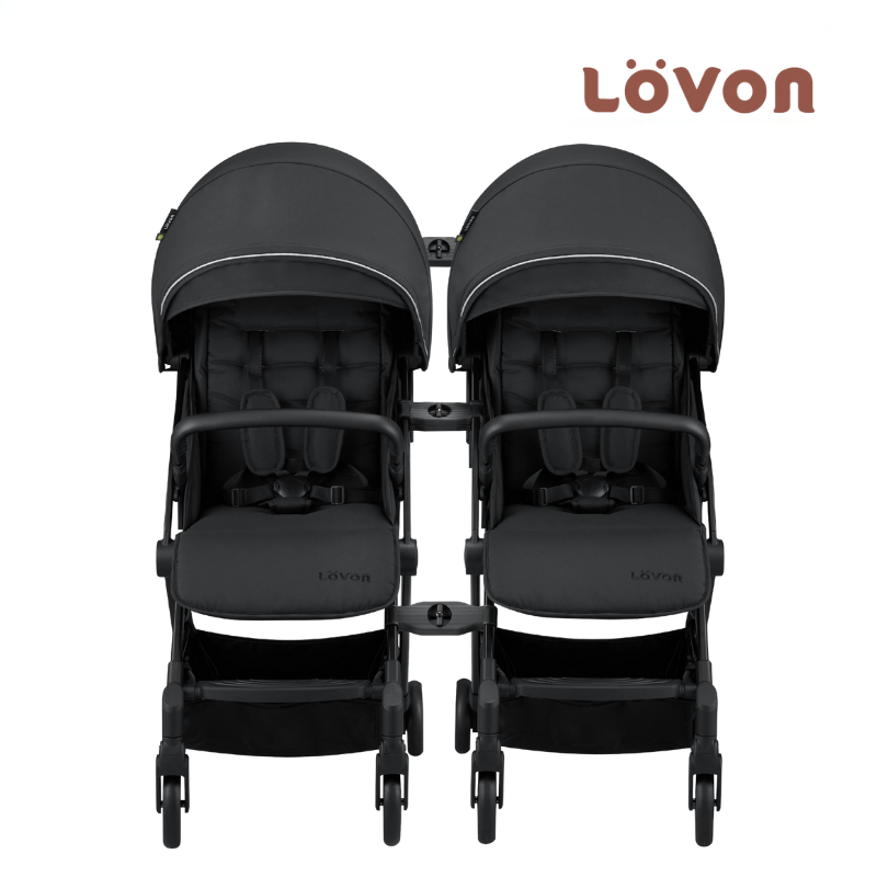 雙人推車 雙寶推車 LOVON GENIE V (贈結合雙車智慧組合器)