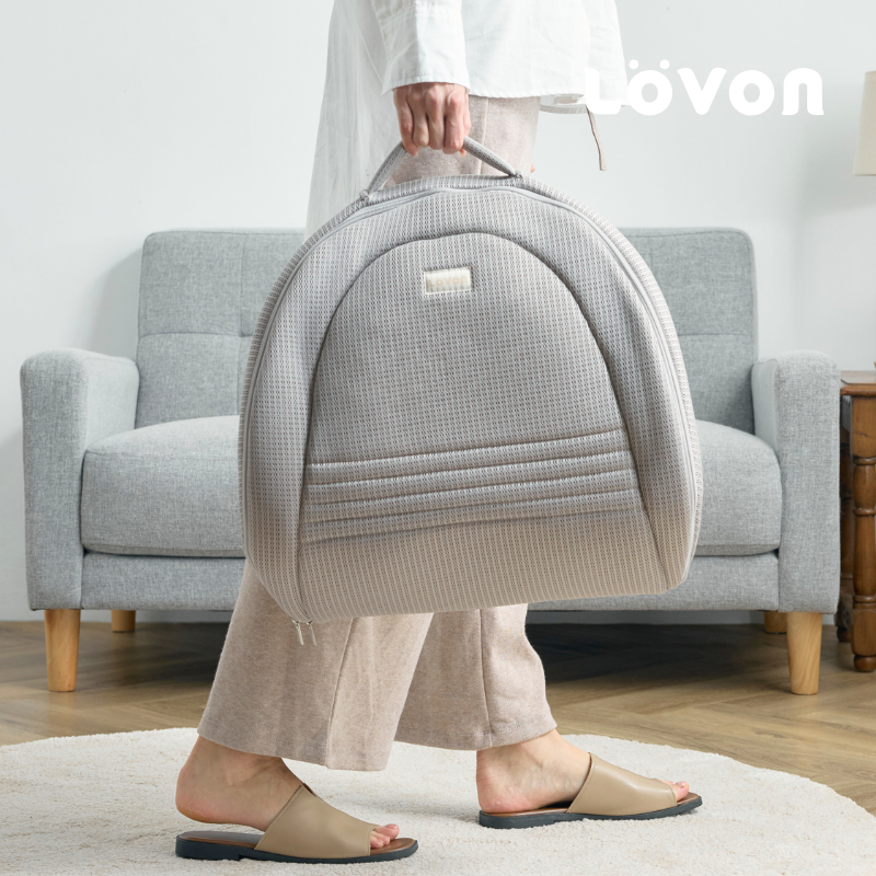 LOVON RÜYA 折疊式攜帶床中床-雲朵灰