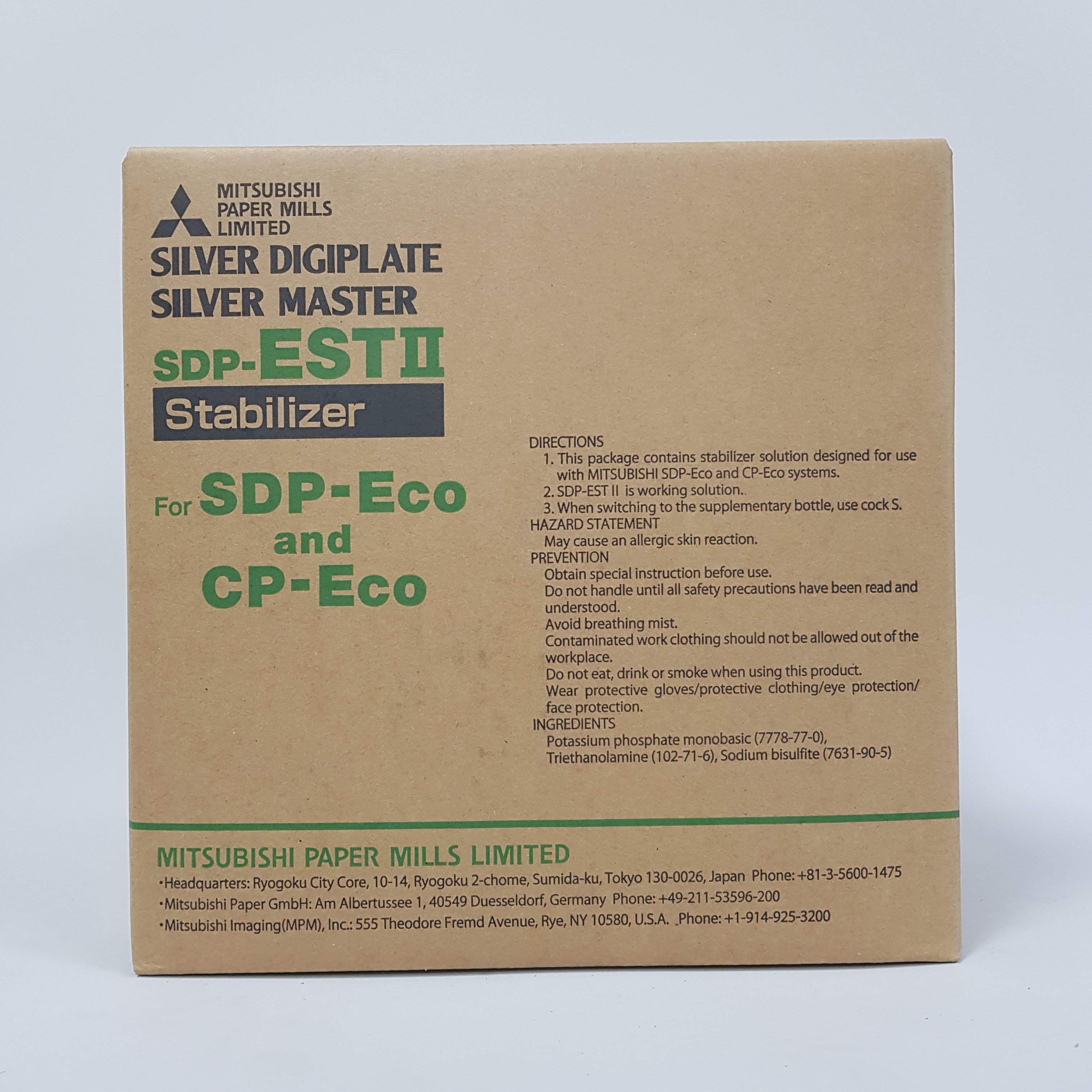 三菱∣EST環保型銀版定影液EST Silver Master Plate Stabilizer