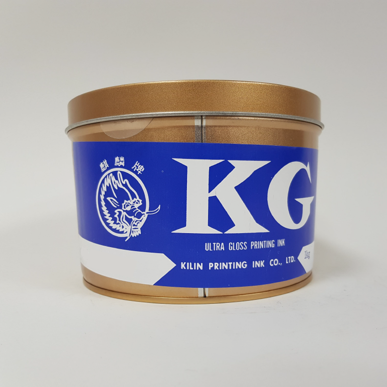 特別色油墨∣麒麟牌KG紺藍845KILIN KG Blue Ink 845
