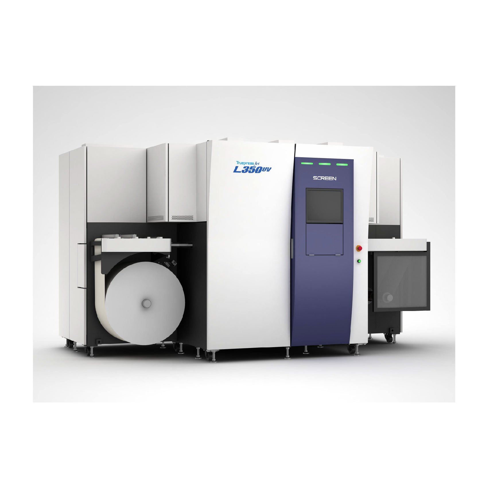 卷對卷標籤數位印刷機 Truepress Jet L350UV+LM