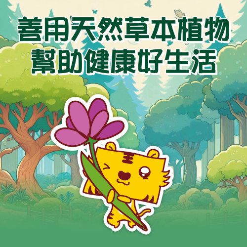 善用天然草本植物，幫助健康好生活