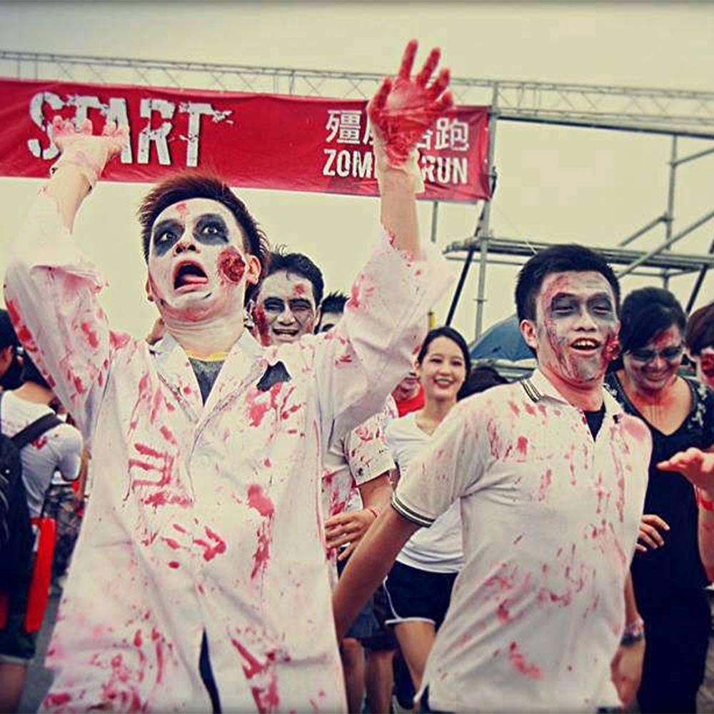 Zombie Run 殭屍路跑 贊助合作