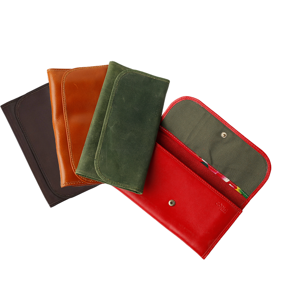 手工製真皮長夾