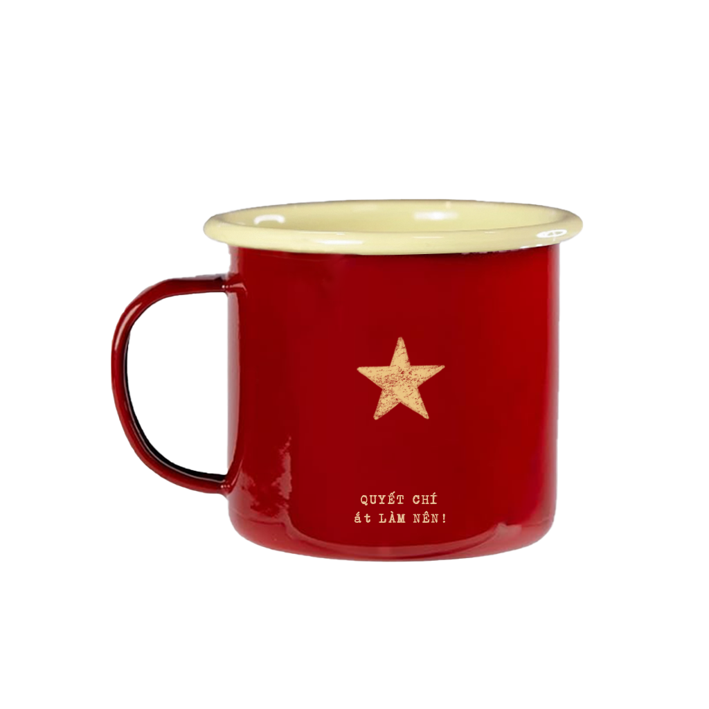 『有志者事竟成』珐瑯杯 360ML