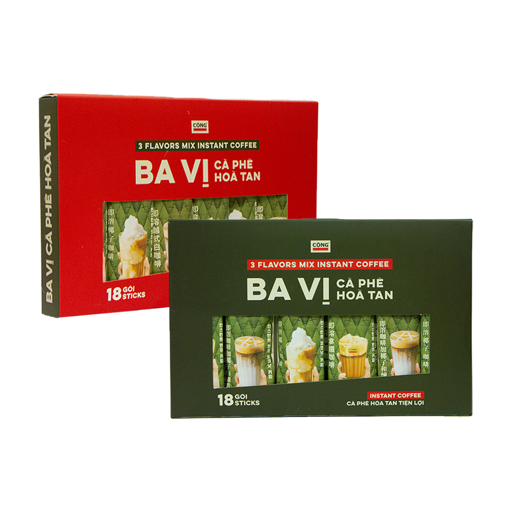 CỘNG 的即溶咖啡｜三種口味即溶咖啡組