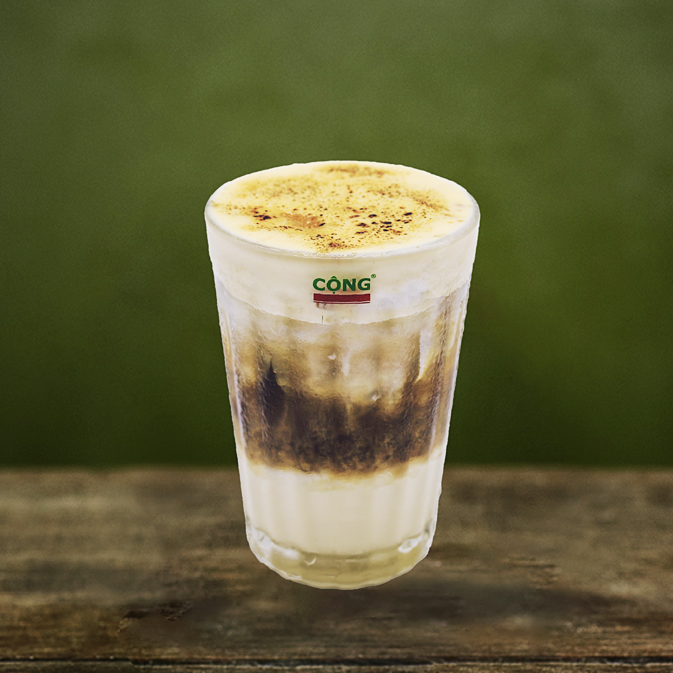 花生醬鹹奶蓋咖啡