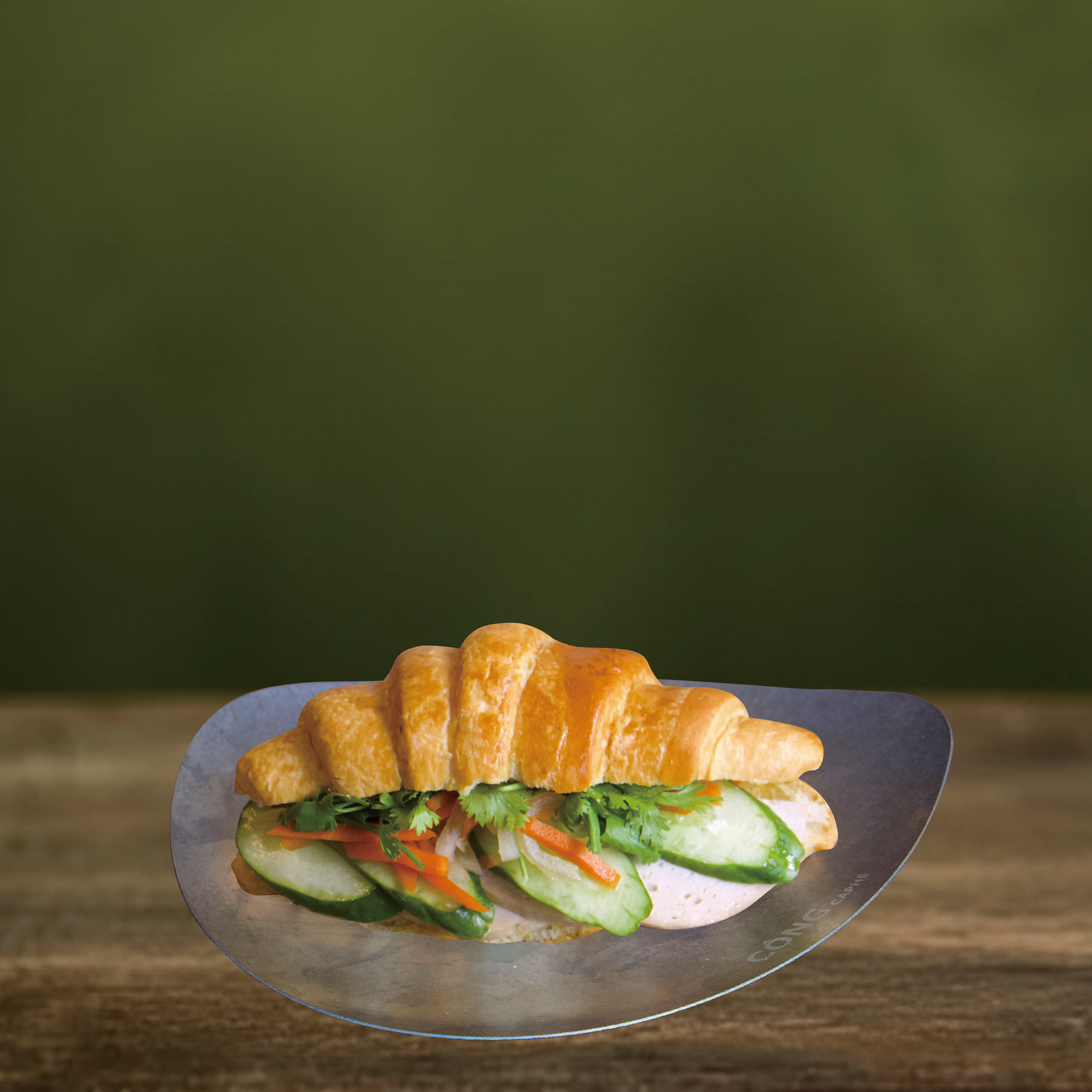 越式火腿鹹可頌