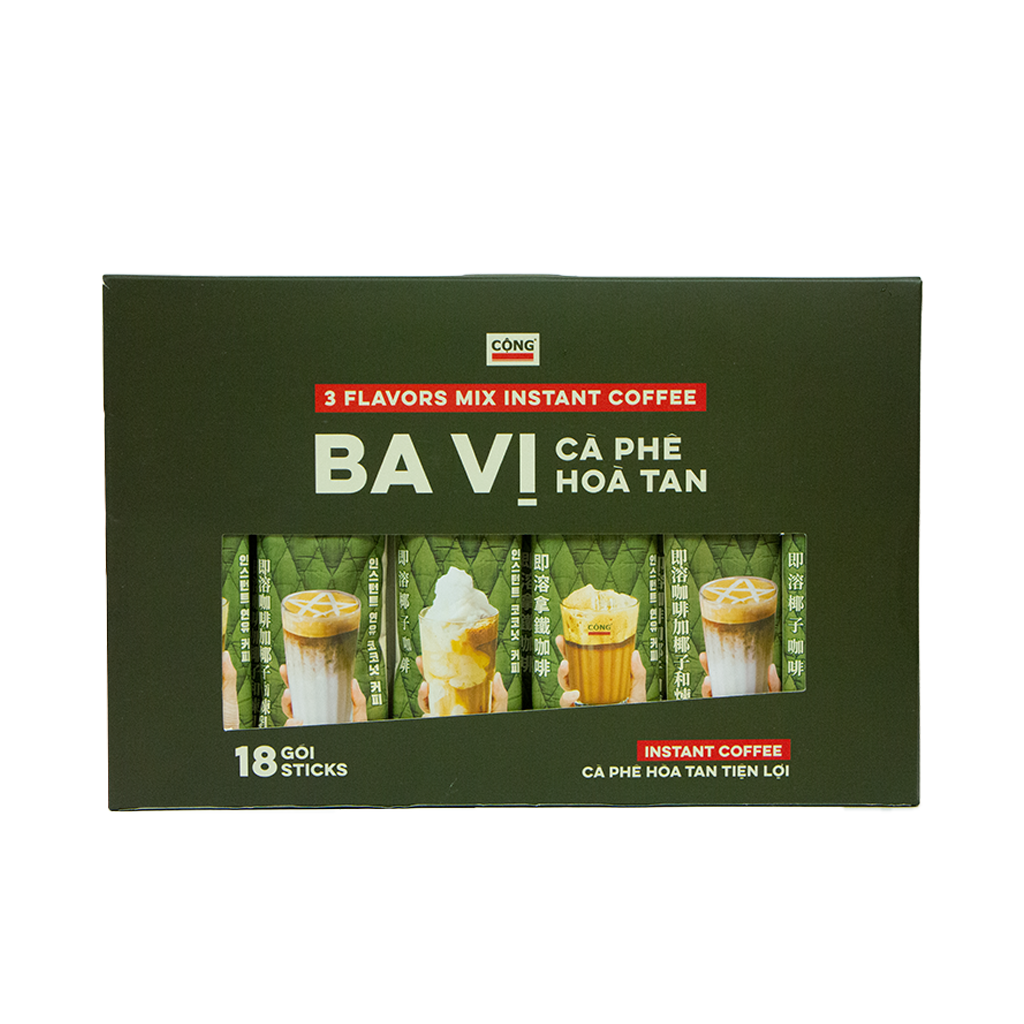 CỘNG 的即溶咖啡｜三種口味即溶咖啡組