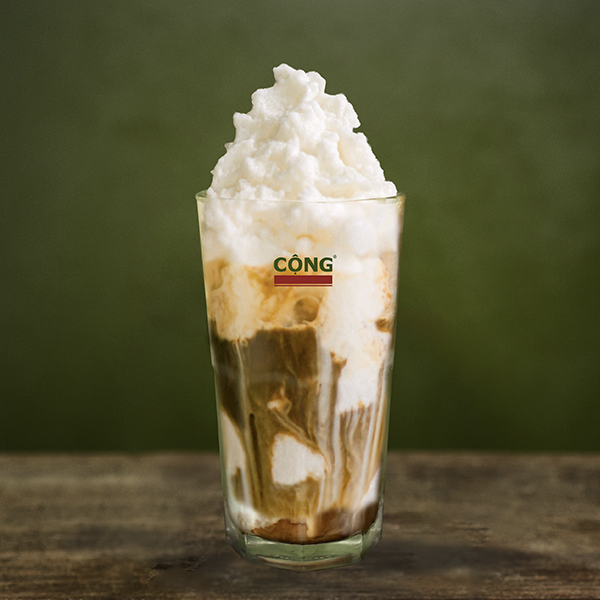 椰子咖啡冰沙