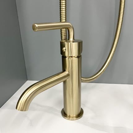 DE. - 金色毛絲面龍頭 HUPI256110