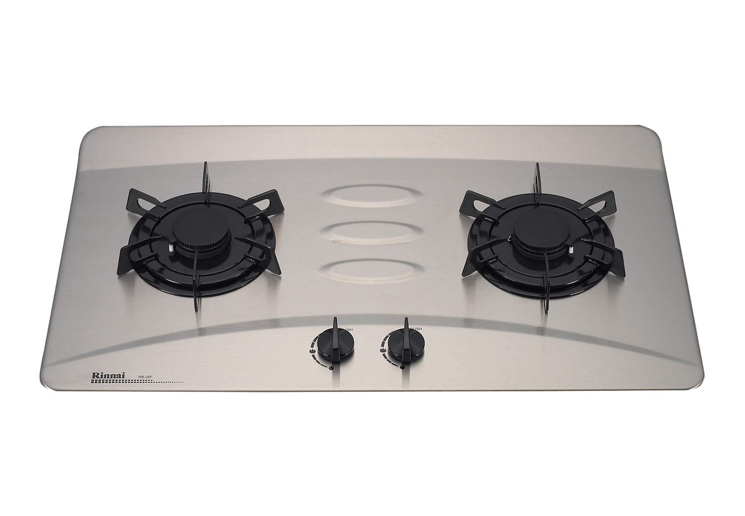 檯面式蓮花不銹鋼雙口爐-RB-26F