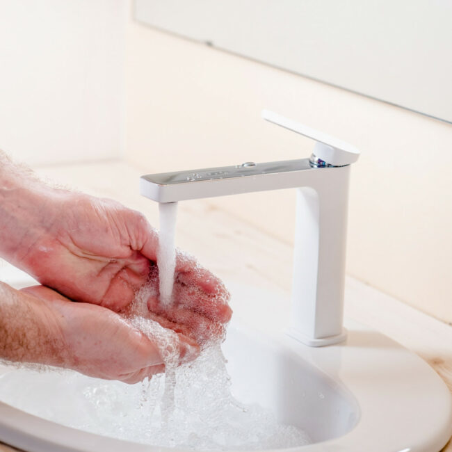 DAY&DAY 日日 - OPHIR 浴室無鉛龍頭-鍍鉻X白 - EA-021-CW