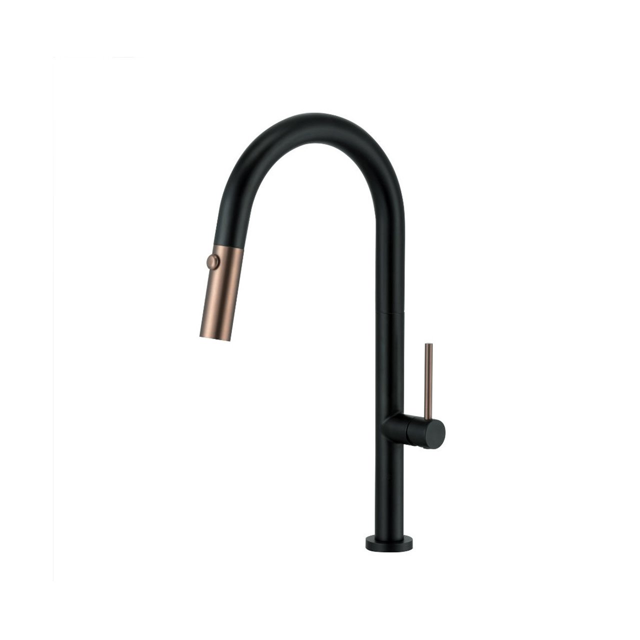 Day&Day - 不鏽鋼伸縮廚房龍頭 - 黑色 / ED-KS83777