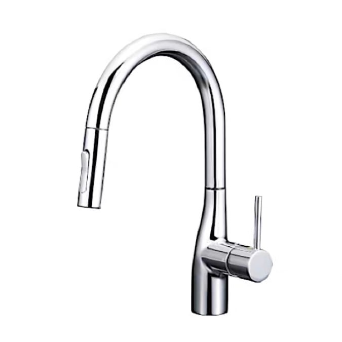 日本原裝 - KVK 鵝頸感應抽拉龍頭 / KM6071EC