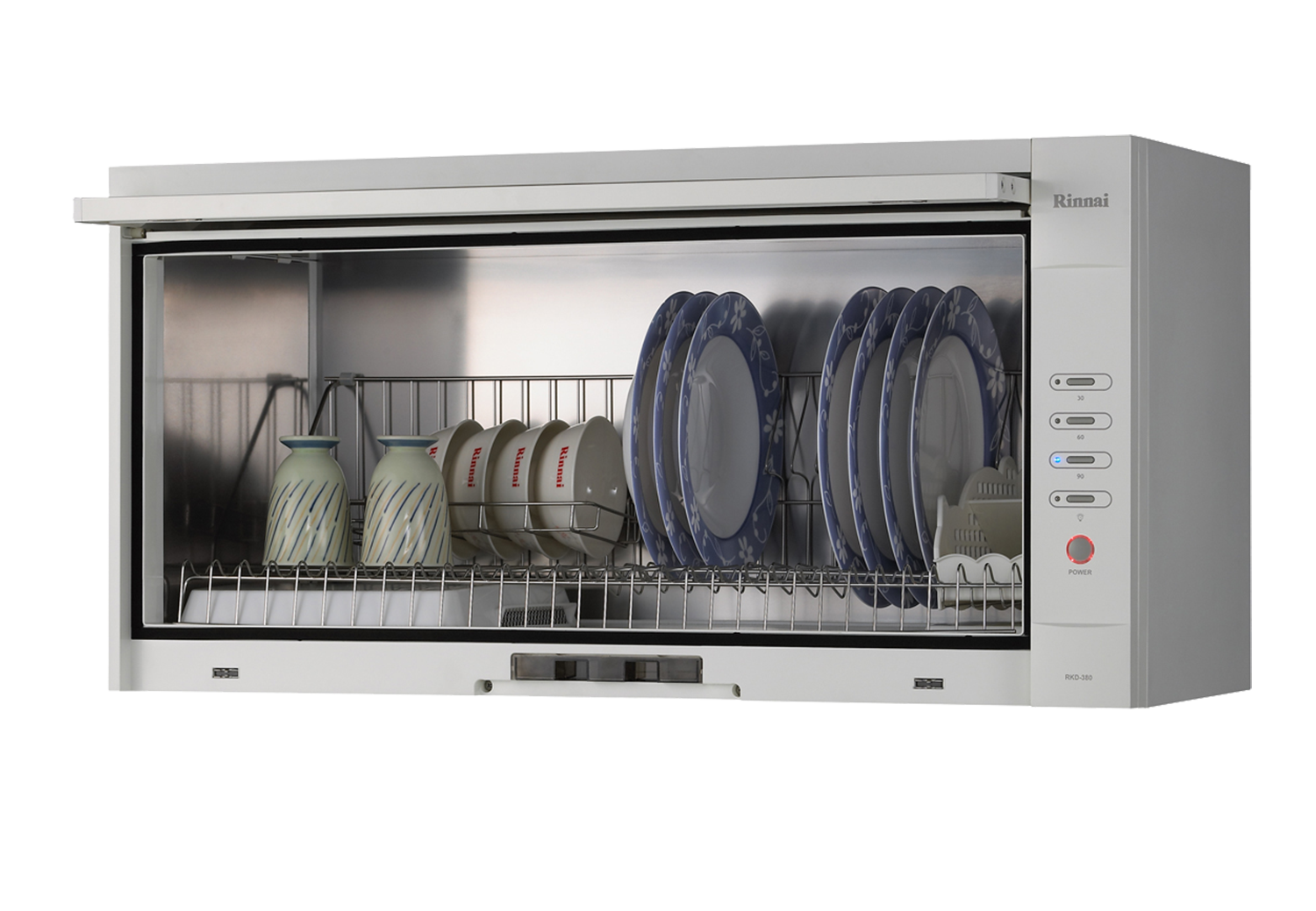 懸掛式臭氧殺菌烘碗機-RKD-380S(W)