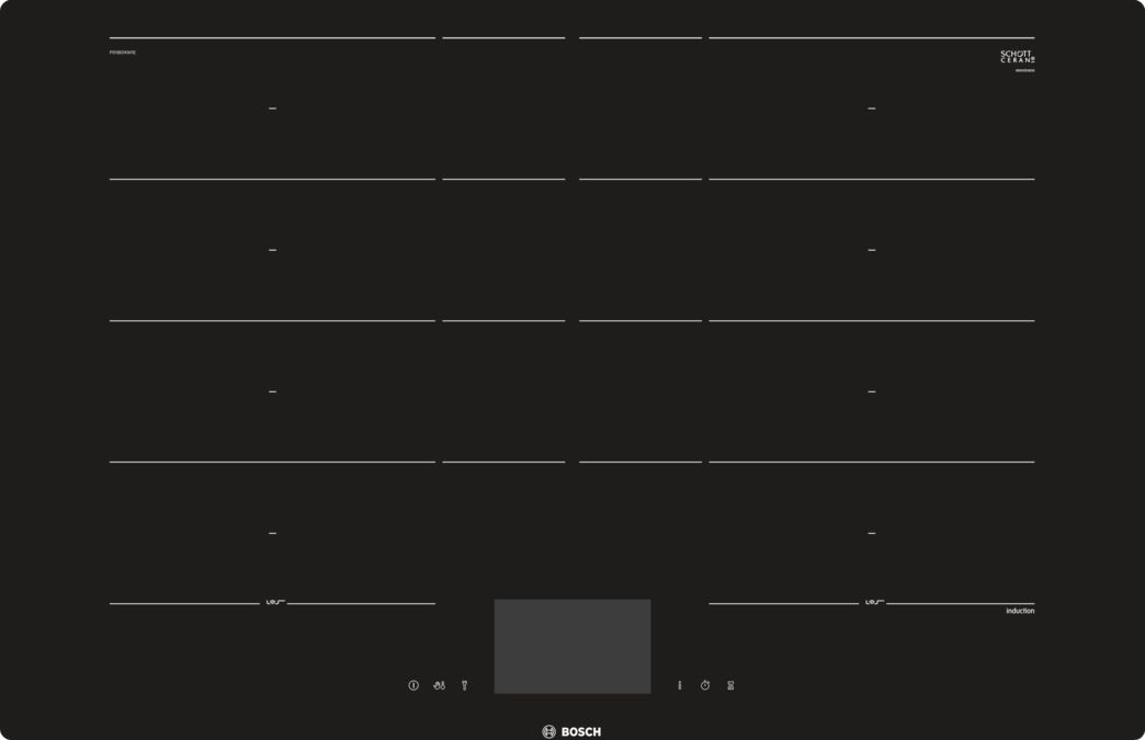 BOSCH-8系列 Flex感應爐 80 cm-PXY801KW1E