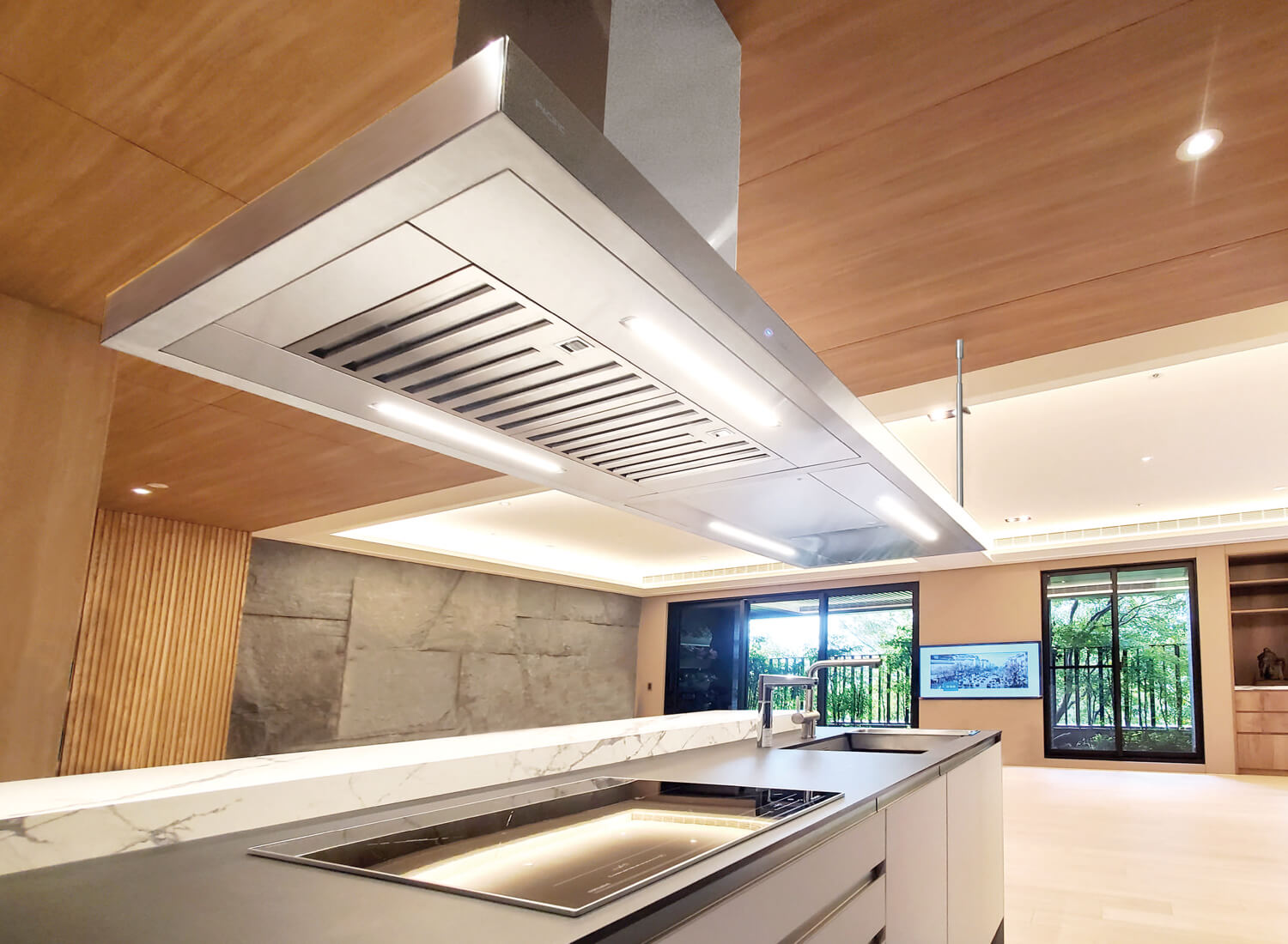 太平洋廚電 - PRM-M200 中島式 倒T油煙機