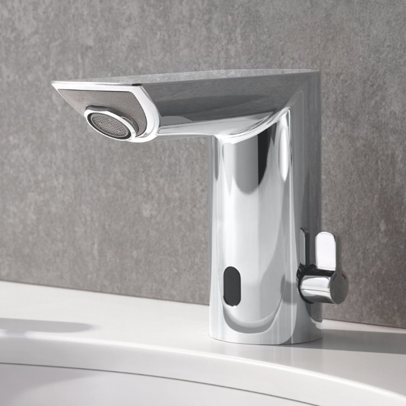 GROHE ｜BAU Cosmopolitan E 感應式冷熱水混合龍頭 (鉻色) 36453000