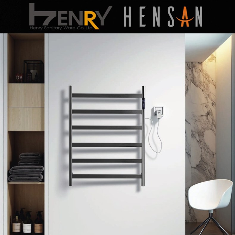 HENSAN - 智能電熱毛巾桿 / F-2405-SG(爾雅灰)
