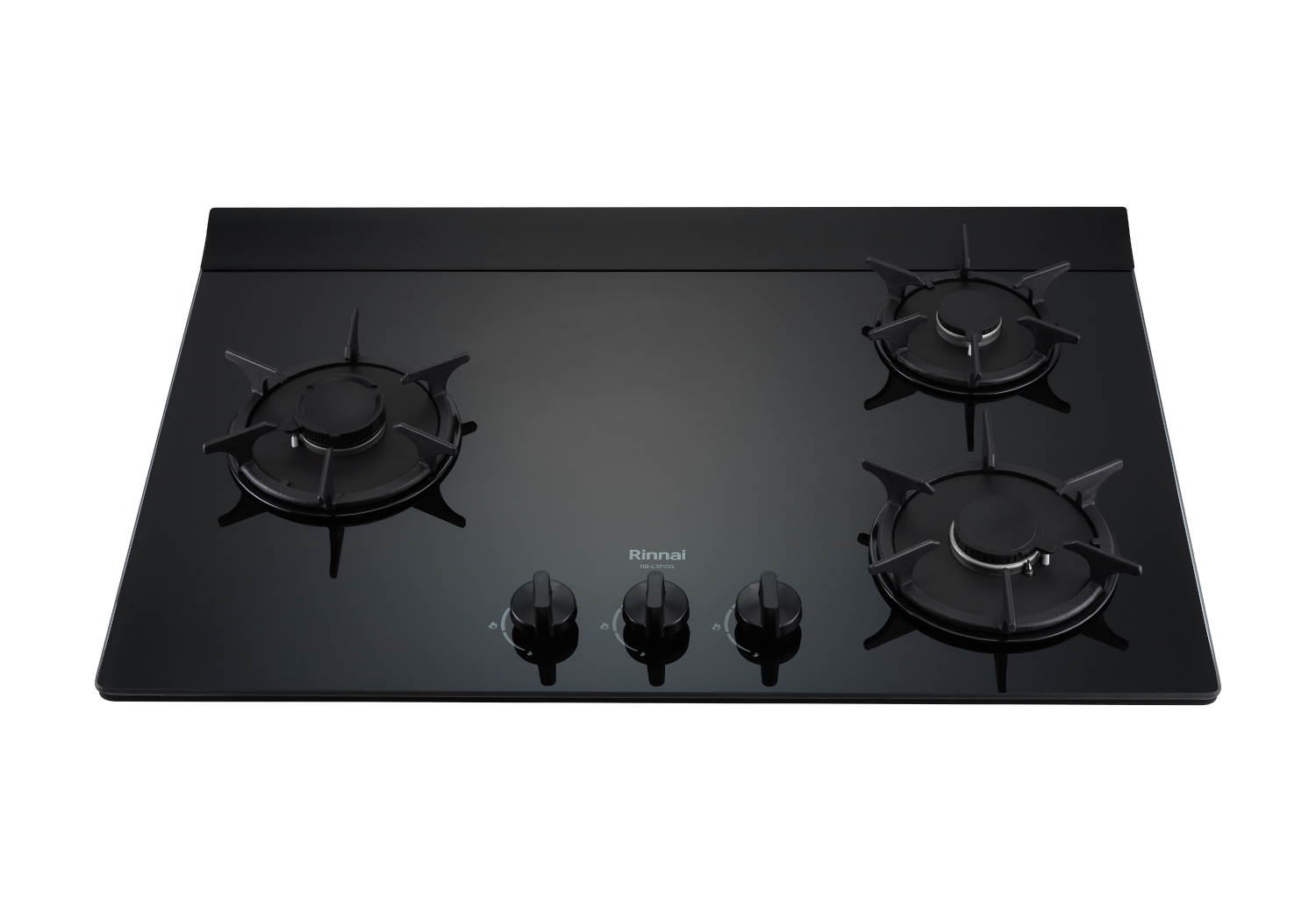 Rinnai林內-檯面式彩焱玻璃三口爐-RB-L3710G(BL)