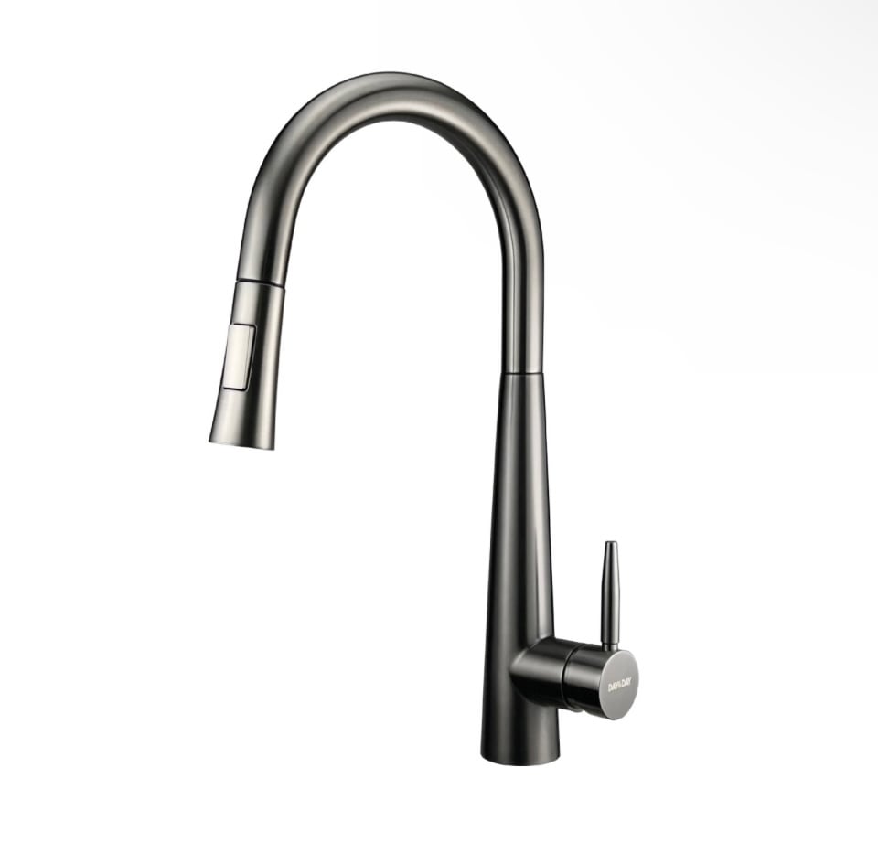 Day&Day|ED-KS4021|不鏽鋼伸縮花灑水龍頭|高度43 |鐵灰黑色 - 日日家居 Day&Day|ED-KS4021|不鏽鋼伸縮花灑水龍頭|高度43 |鐵灰黑色 - 日日家居