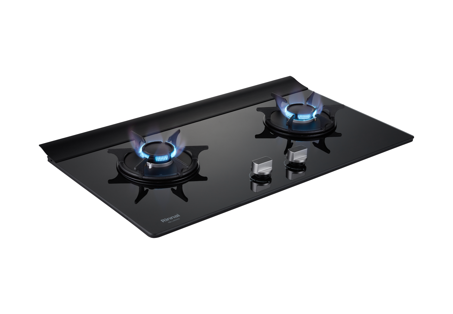 Rinnai林內-檯面式彩焱玻璃雙口爐RB-L2600G(B)