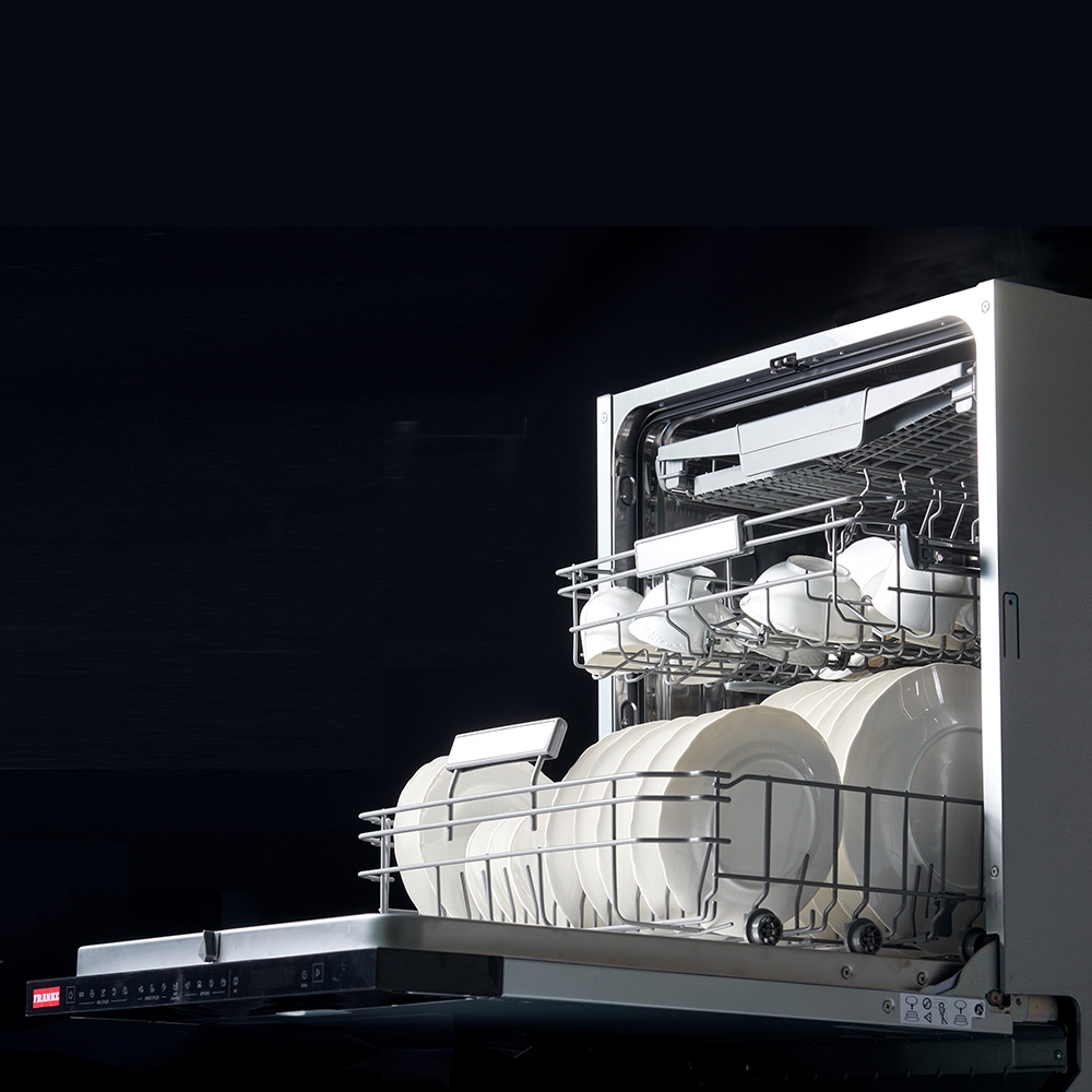瑞士 FRANKE  - 全嵌式洗碗機 FDWF6149PTW  /  獨家極乾燥技術(14人份餐具)